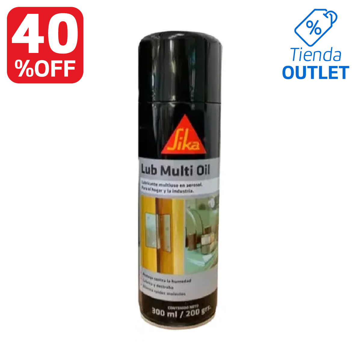 Lubricante Multiuso Sika Lub Multi Oil 300ml
