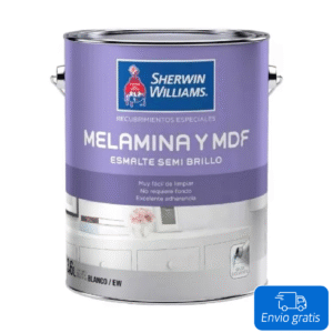 Recubrimiento Melamina y MDF Blanco x 4 L